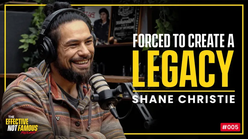 Shane Christie, episode 005 video thumbnail: Forced to create a legacy