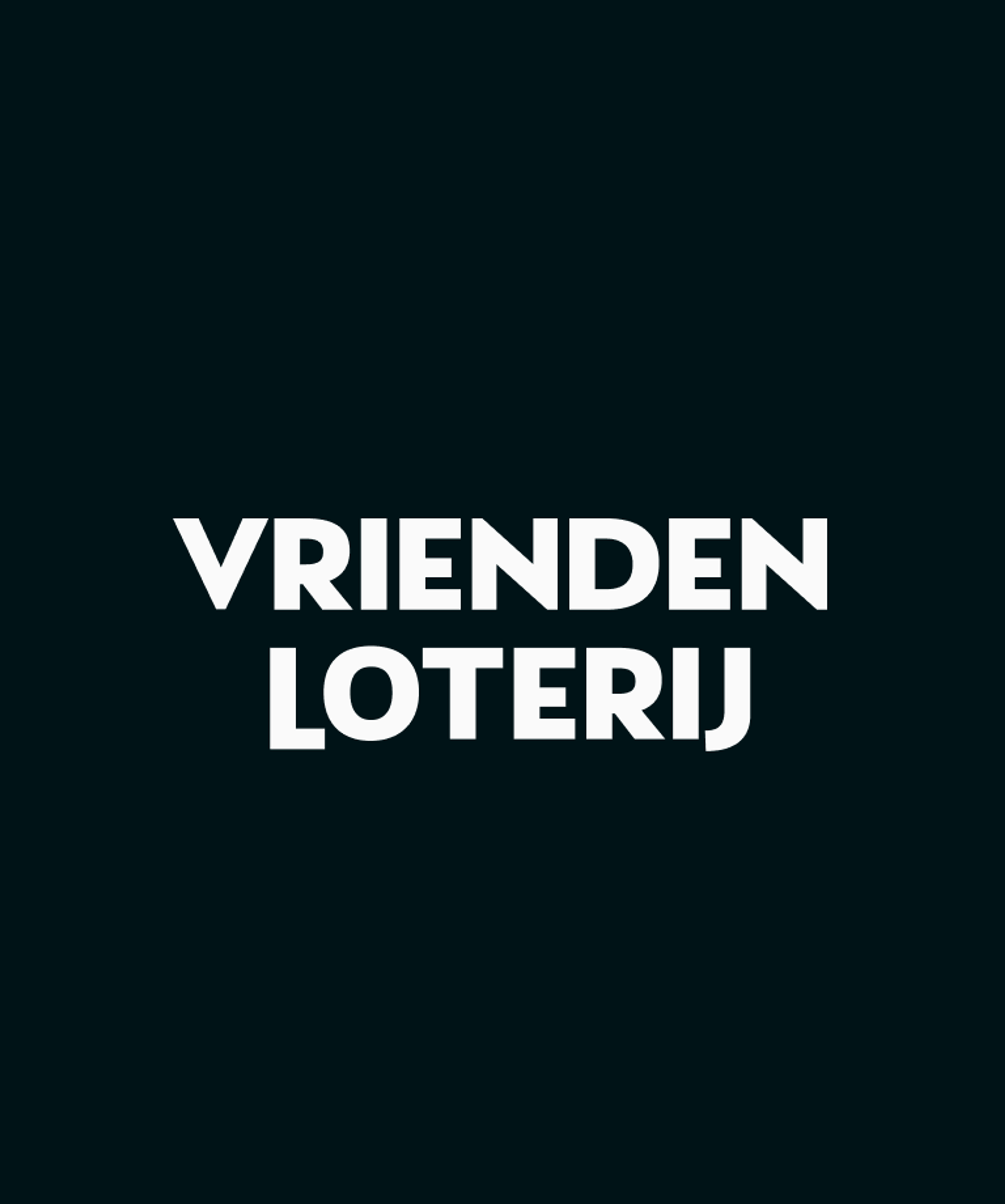 Vrienden Loterij Logo