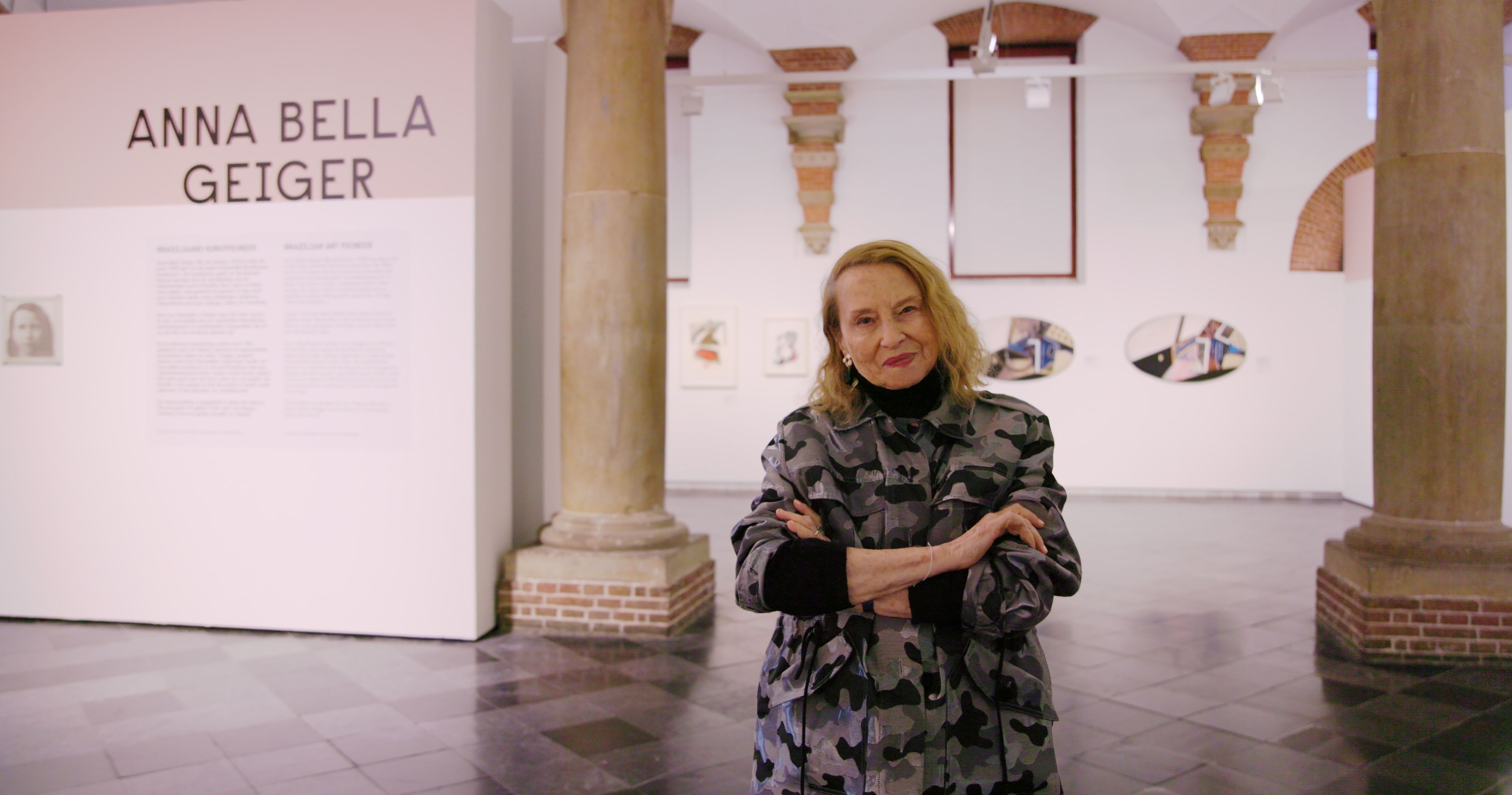 Anna Bella Geiger in Frans Hals Museum Hal