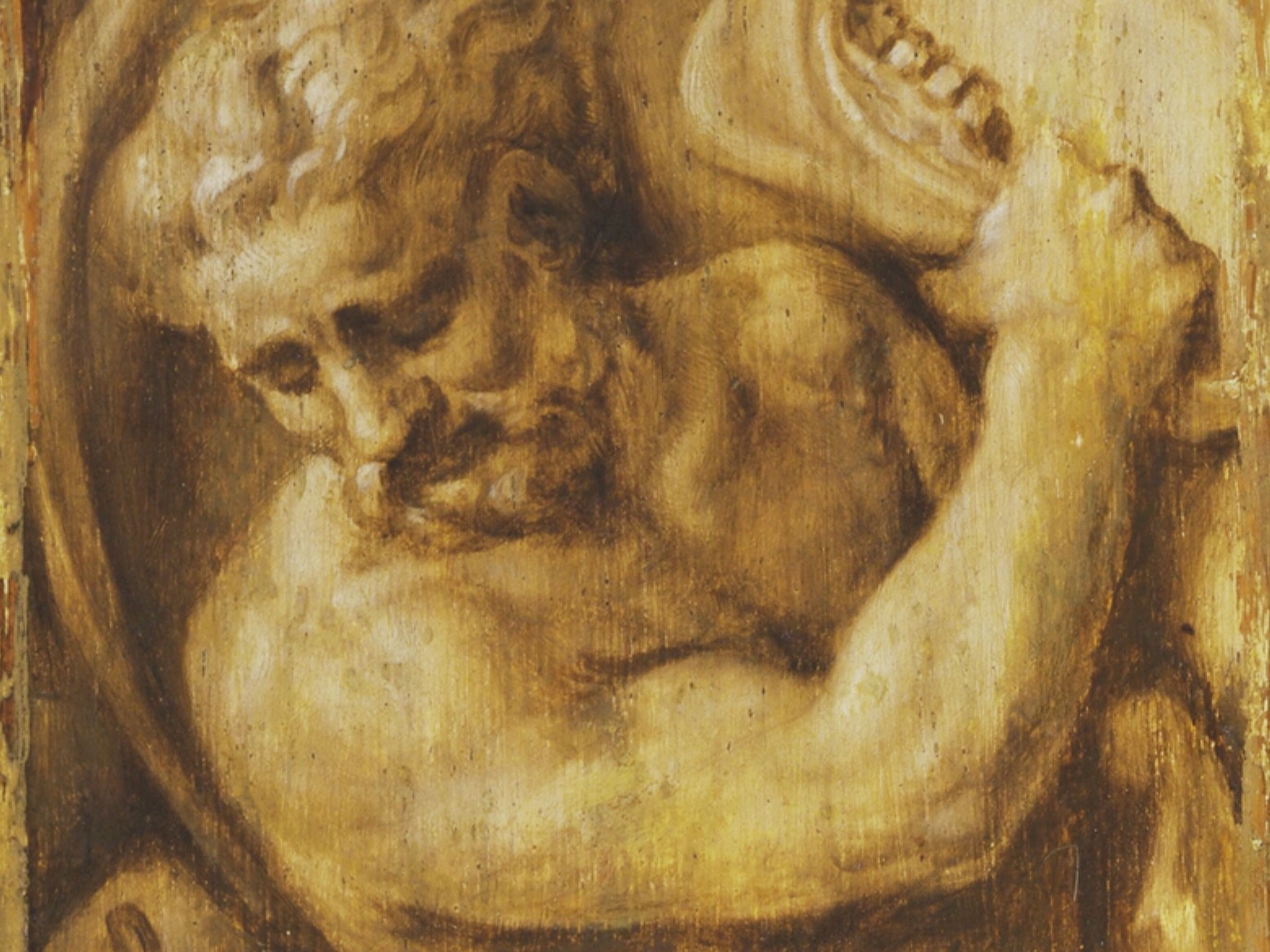 Maarten van Heemskerck, Simson verslaat de Filistijnen, ca. 1555, Allen Memorial Art Museum, Oberlin