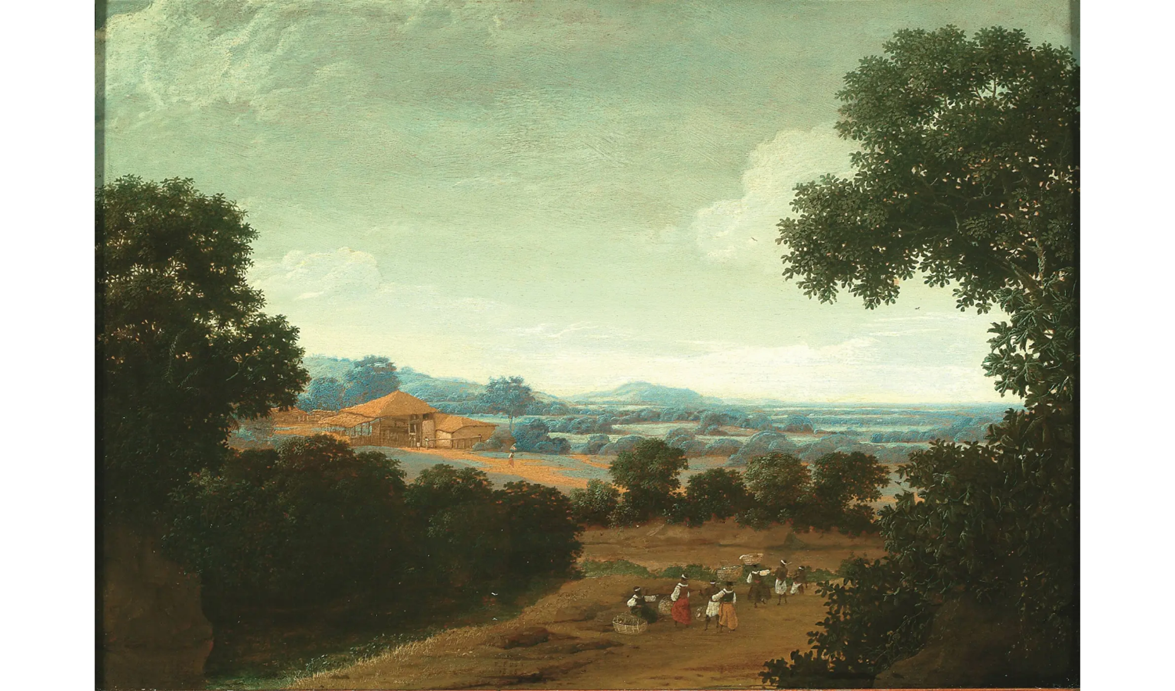 Frans Post met Braziliaans Landschap
