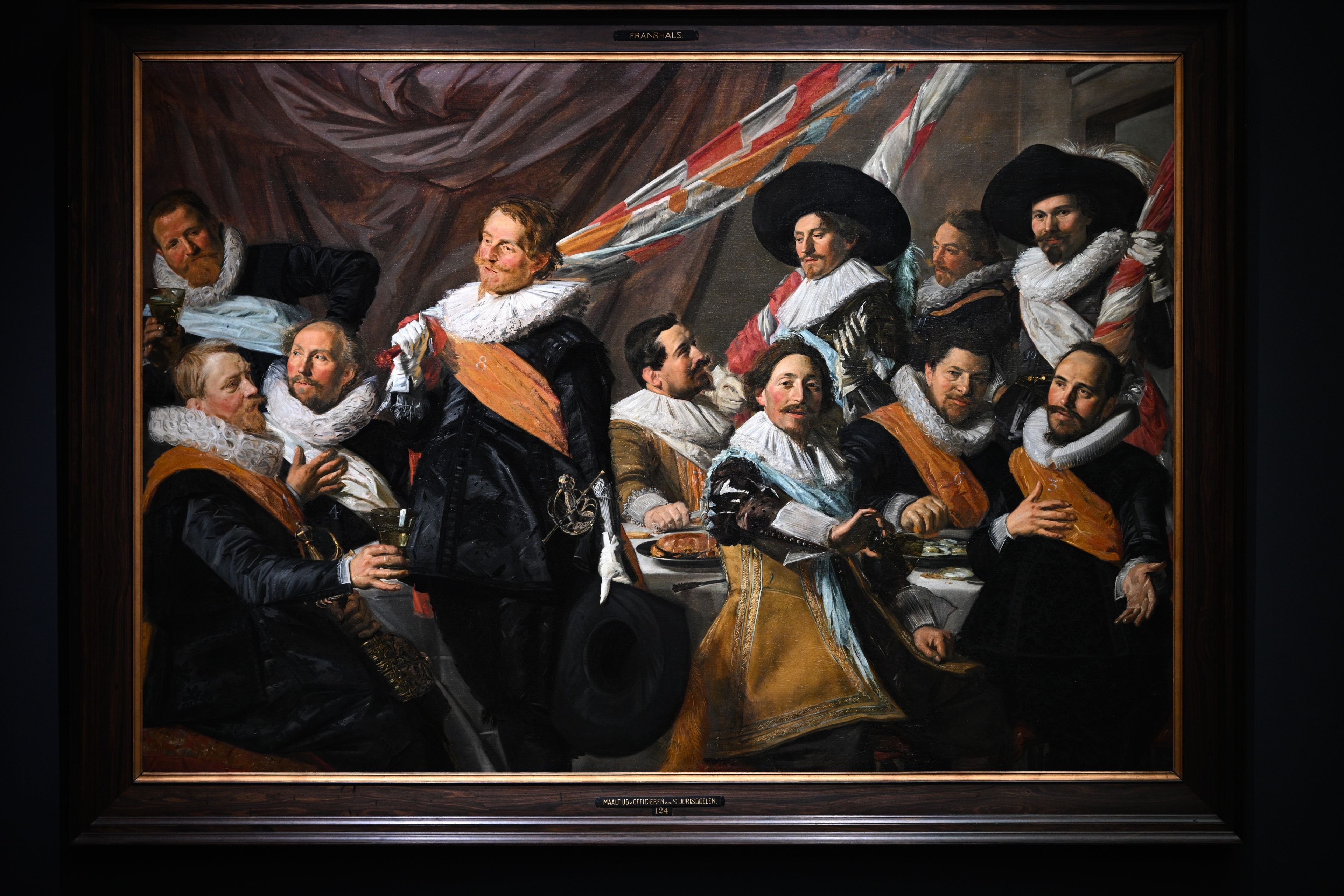 Frans Hals, ‘Banquet of the Officers of the St George Civic Guard’ (1627), Frans Hals Museum, Haarlem 