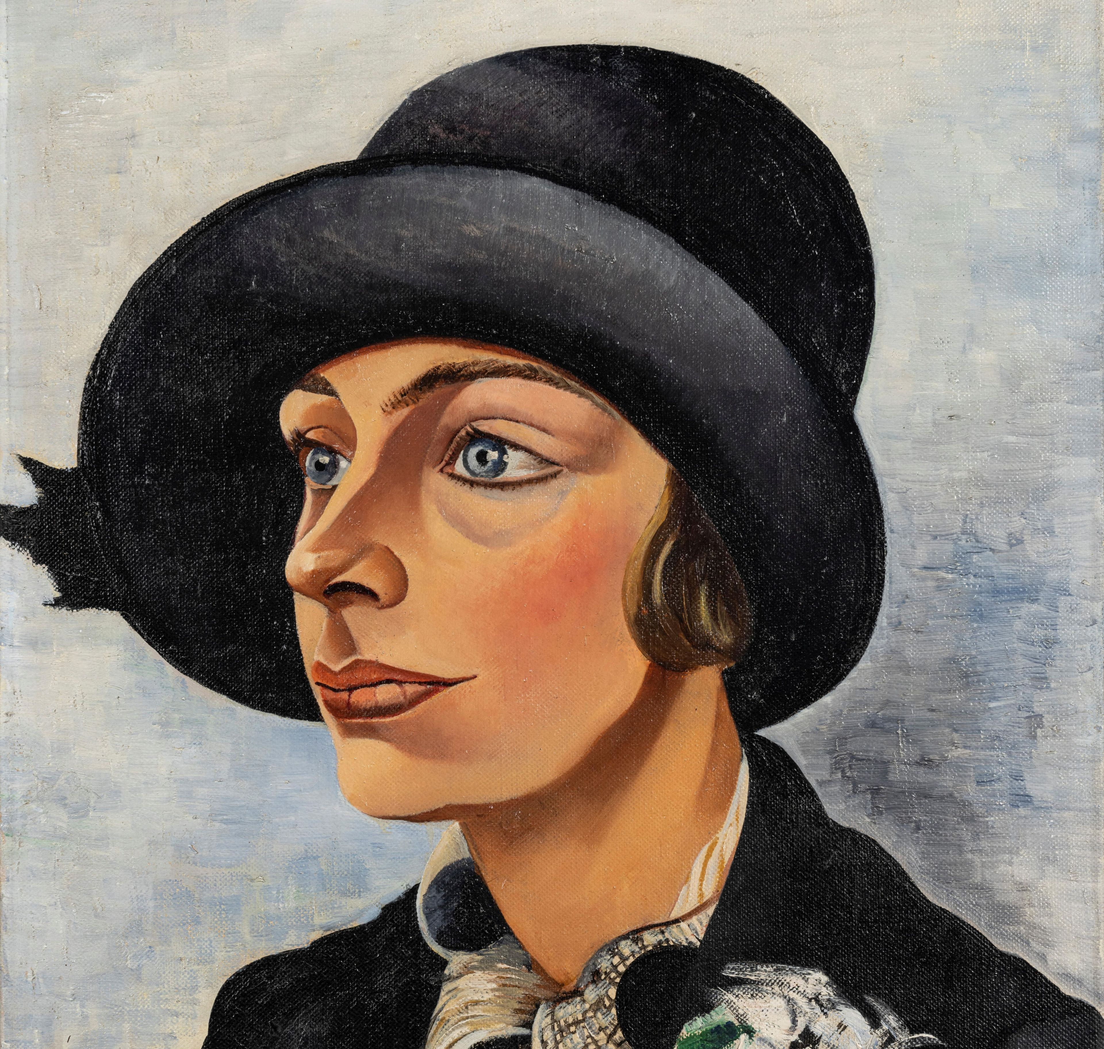 Charley Toorp, Vrouw met de zwarte hoed, 1928