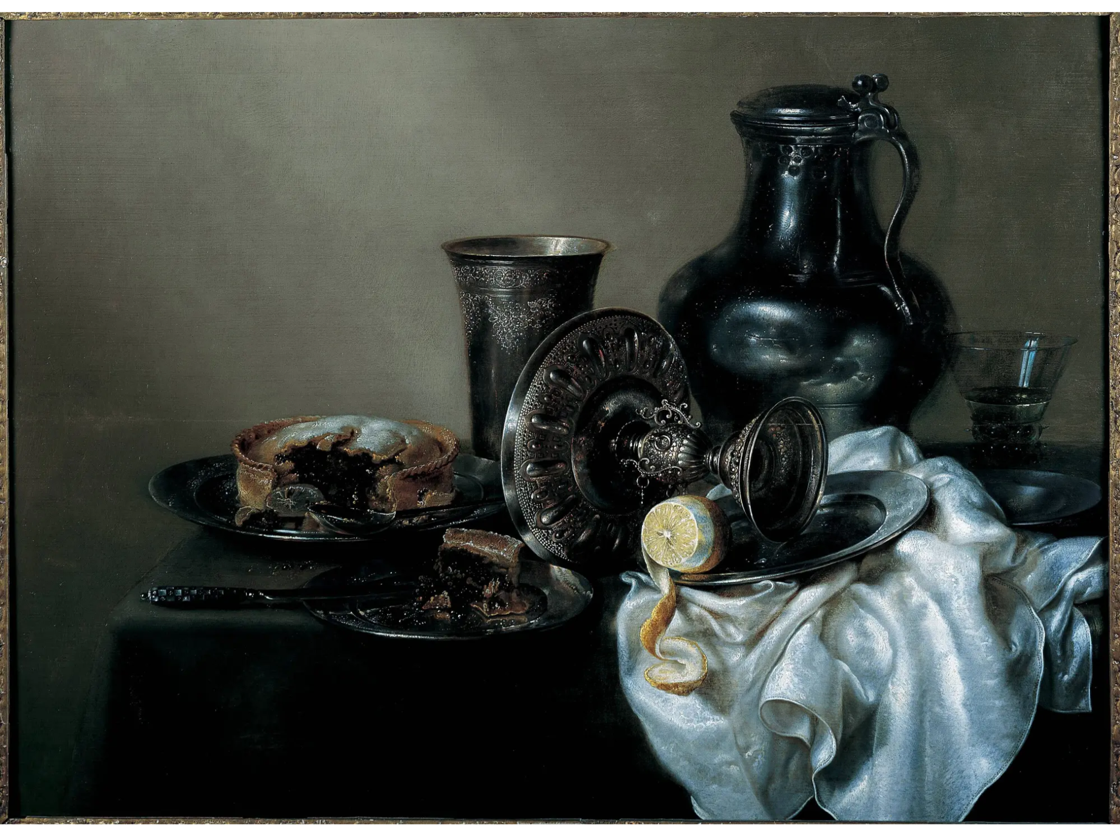 Willem Claesz Heda_Stilleven met aangebroken pastei
