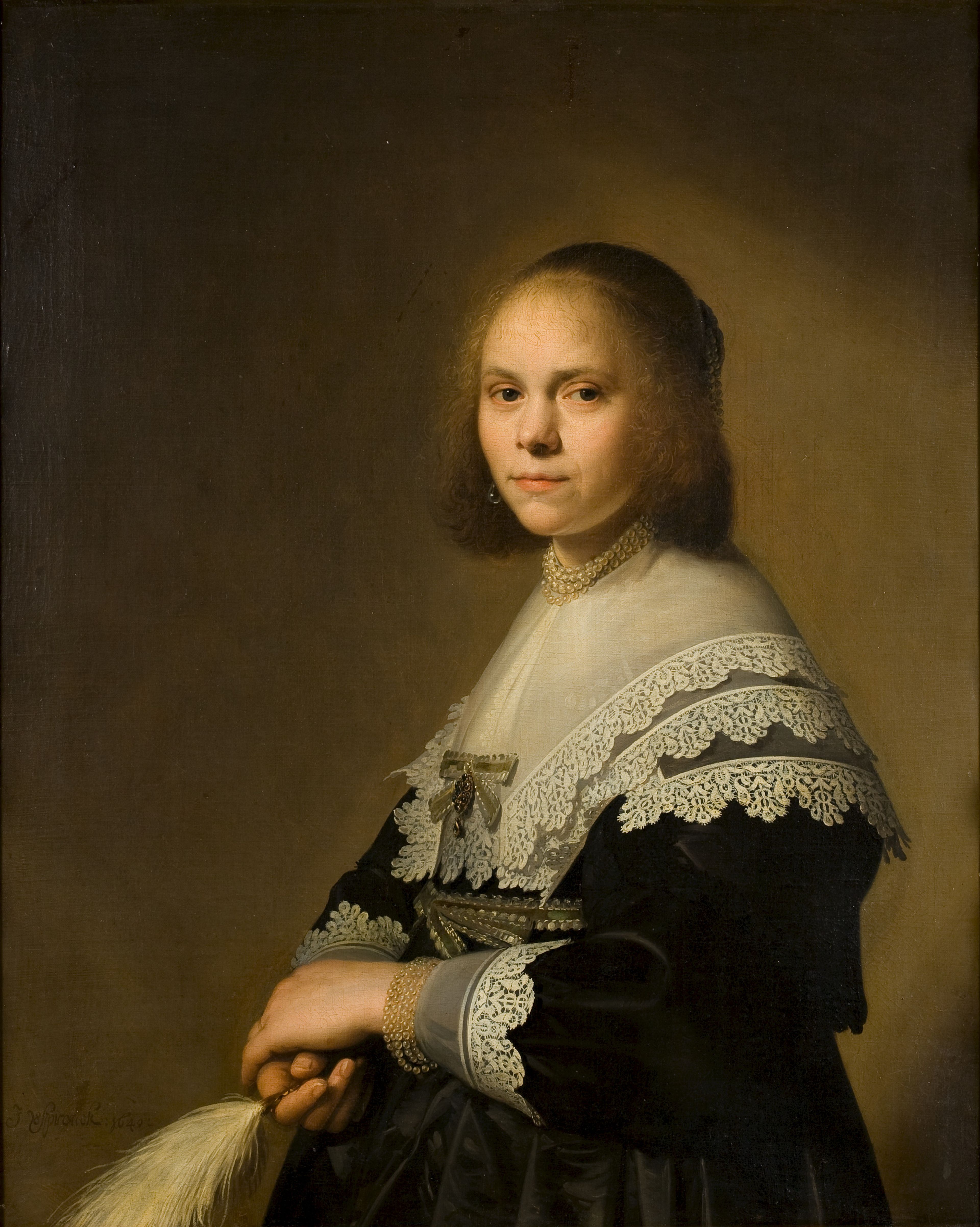 Johannes Verspronck, Portret van een vrouw, 1640, Rijksmuseum Twenthe