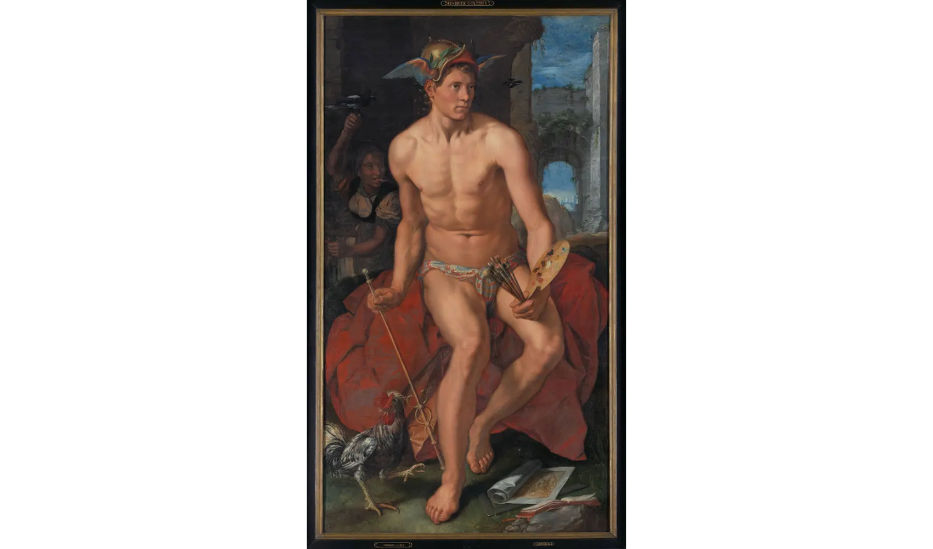 Hendrick Goltzius met Mercurius