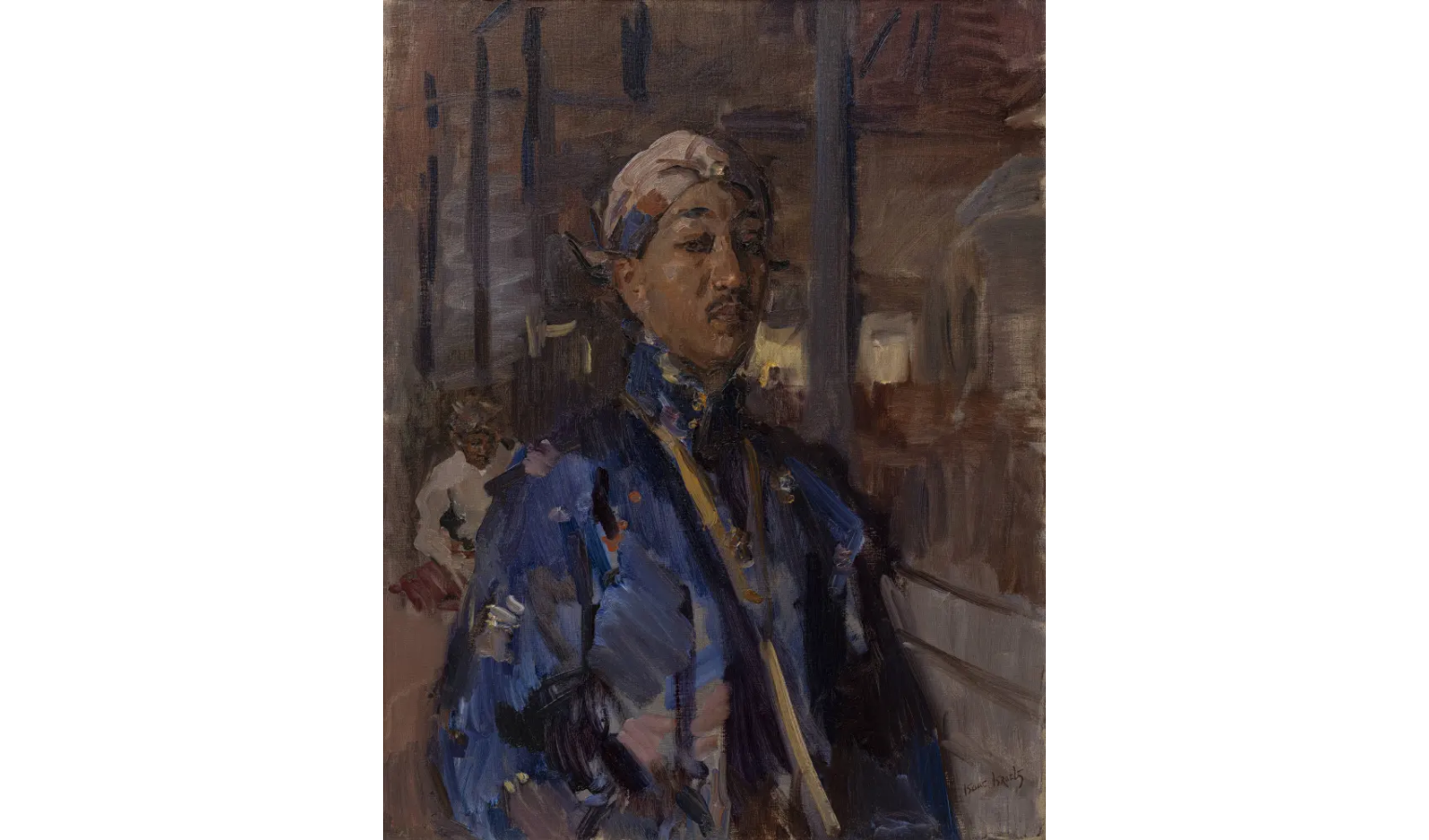 Isaac Israels met Portret van Mangkunegara VII, een Javaanse vorst