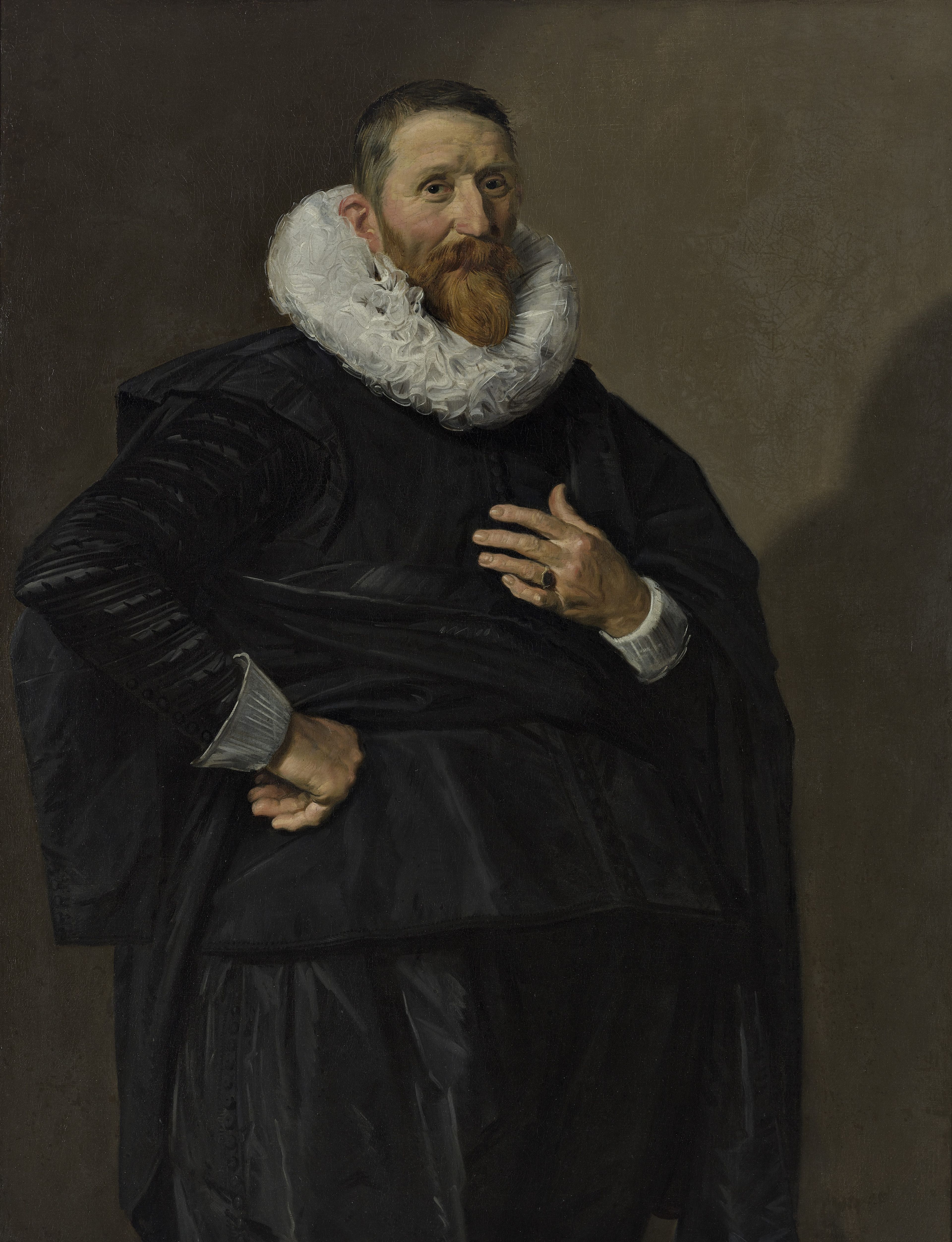 Frans Hals, Portret van een man, ca. 1635, Museum Boijmans van Beuningen, Rotterdam, foto Studio Tromp