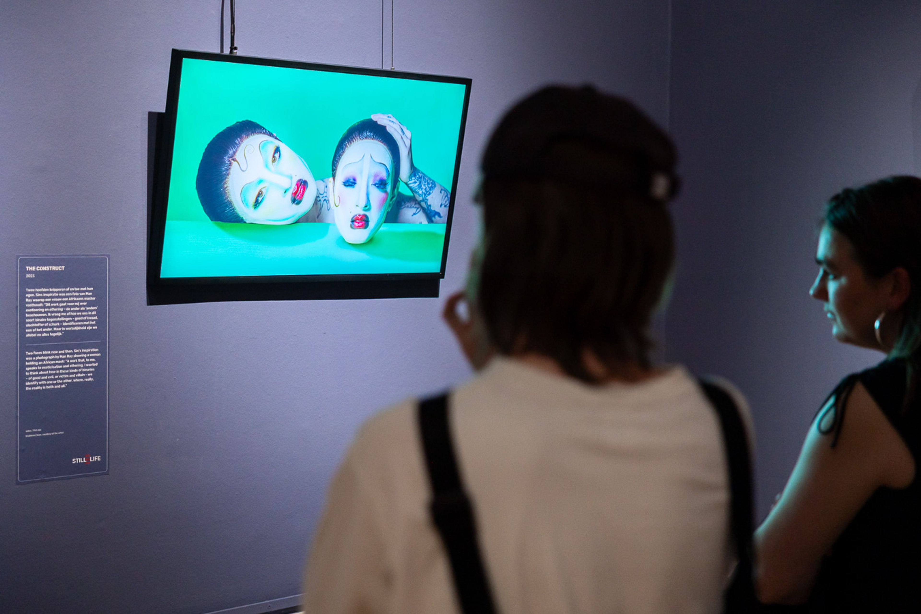 Sin Wai Kin in het Frans Hals Museum