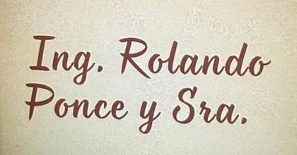Ing. Rolando Ponce y Sra.
