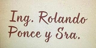 Ing. Rolando Ponce y Sra.