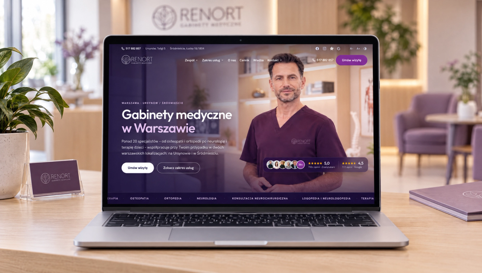Renort Gabinety Medyczne