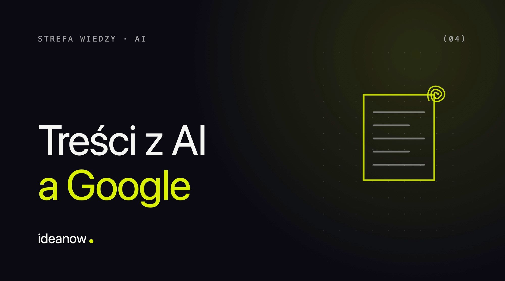 Ilustracja wpisu: Treści pisane przez AI a SEO: co na to Google i jak korzystać z głową