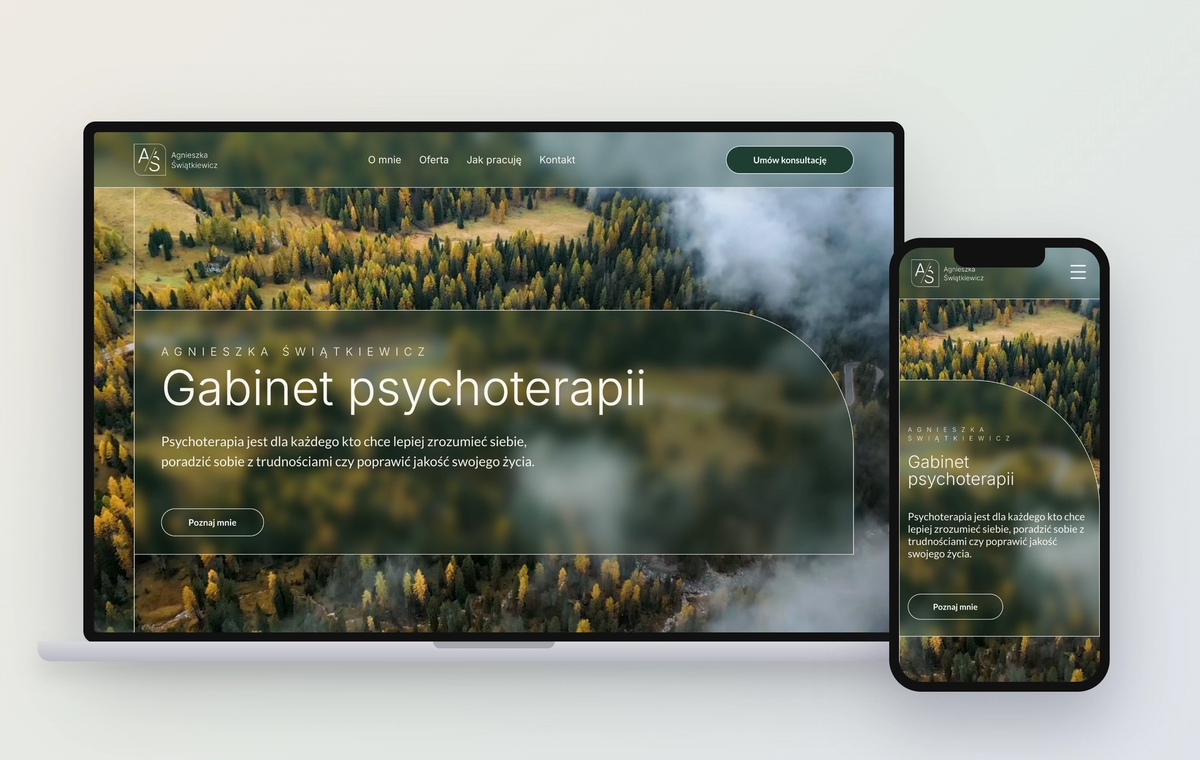 Psychoterapia Świątkiewicz — Strony www
