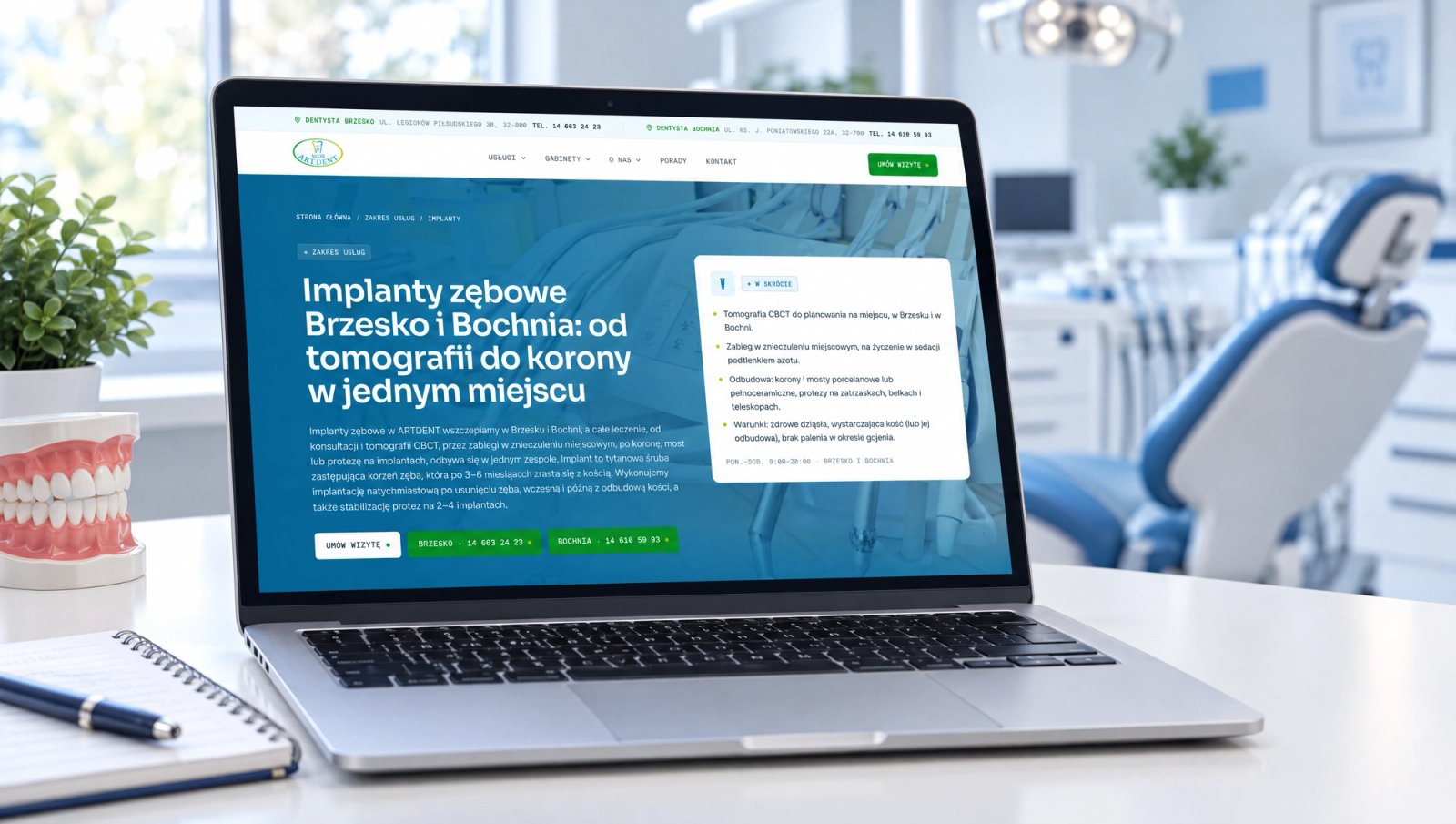 ARTDENT, widok 3