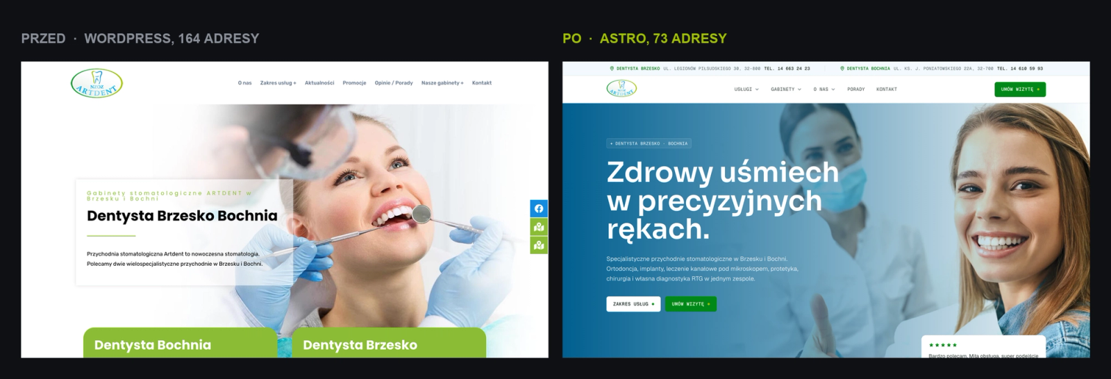 ARTDENT, widok 1