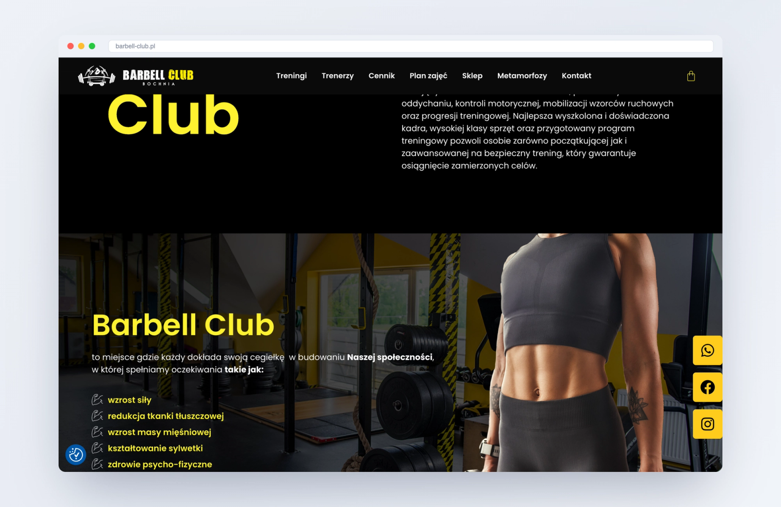 Barbell Club — widok 1