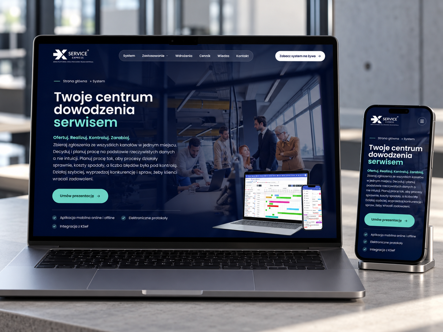 Service Express, widok 2