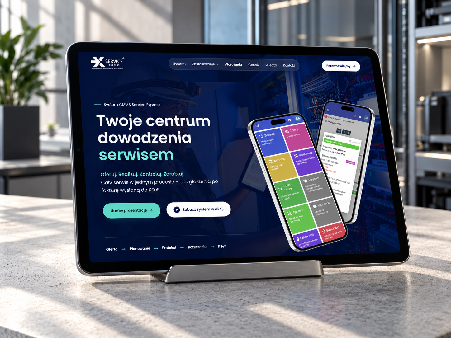 Service Express, widok 3
