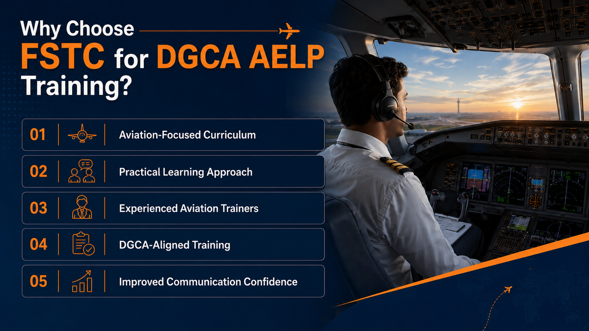 Why choose FSTC for DGCA AELP training