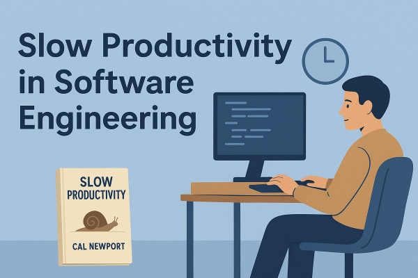 Slow Productivity in Software Engineering: A Deeper Look
