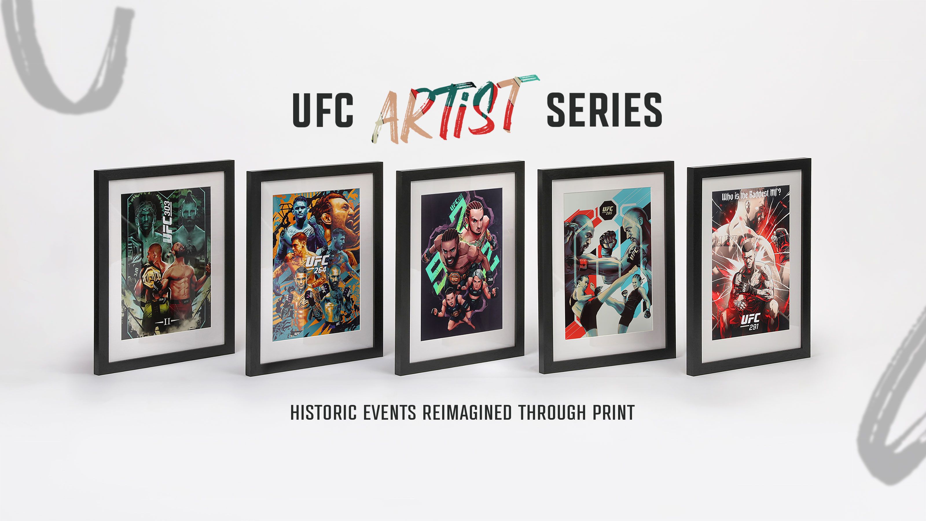 Own the Art of the Octagon: New Artist Series Prints