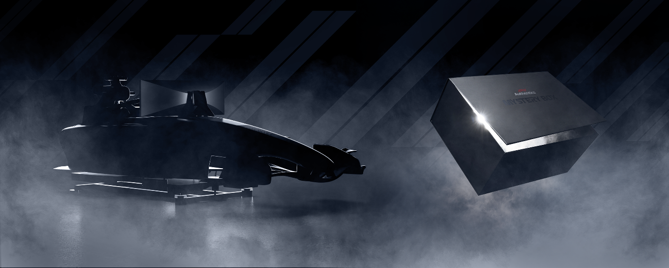 F1® Authentics Mystery Box offers 1-in-150 chance to secure an Official 2026 F1® Motion Simulator