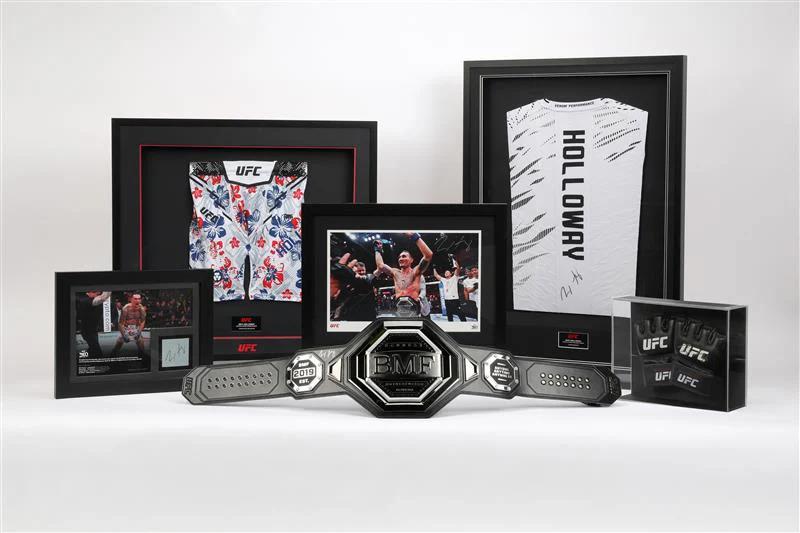 UFC Collectibles Unveils Huge Max Holloway Signed Memorabilia Collection