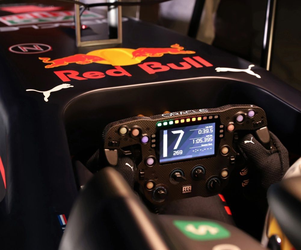 Red Bull simulator cock pit