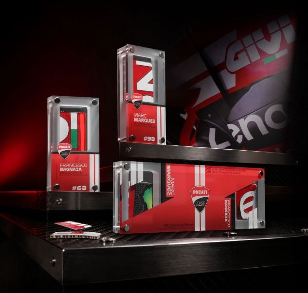 DUCATI CORSE SIGNS OFFICIALLY LICENSED MEMORABILIA PARTNERSHIP WITH MOTOGP™ AUTHENTICS, OPERATED BY MEMENTO EXCLUSIVES  