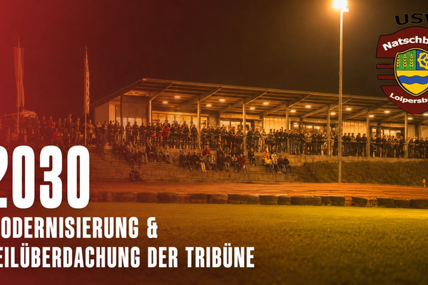 2030 – Modernisierung und Teilüberdachung der Tribüne