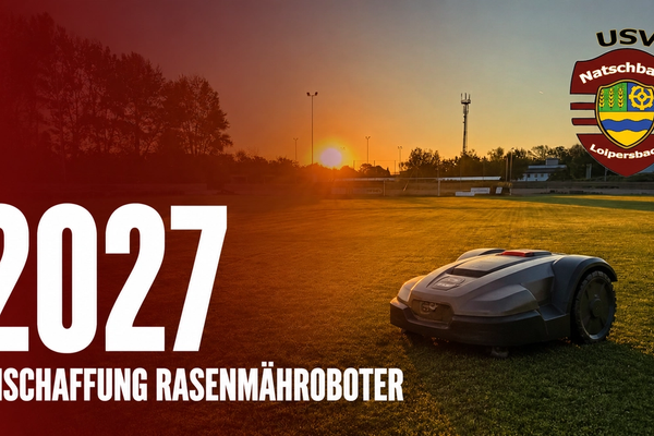 2027 – Anschaffung eines Rasenmähroboters