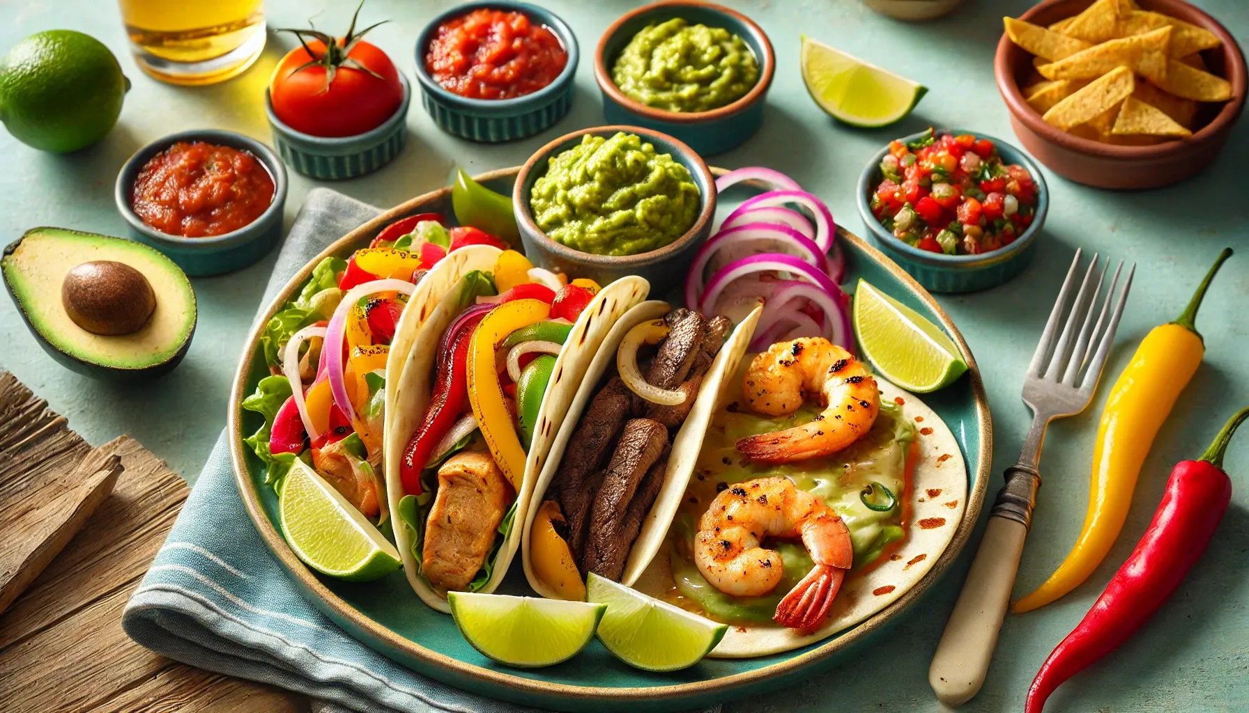 Tacos/Fajitas/Quesadilla