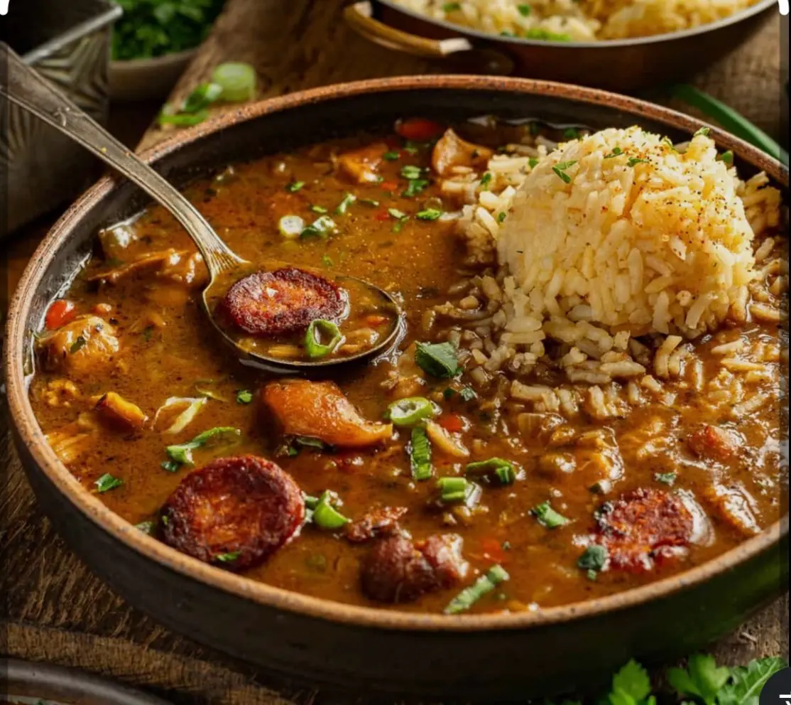 Louisiana Chicken & Sausage Gumbo