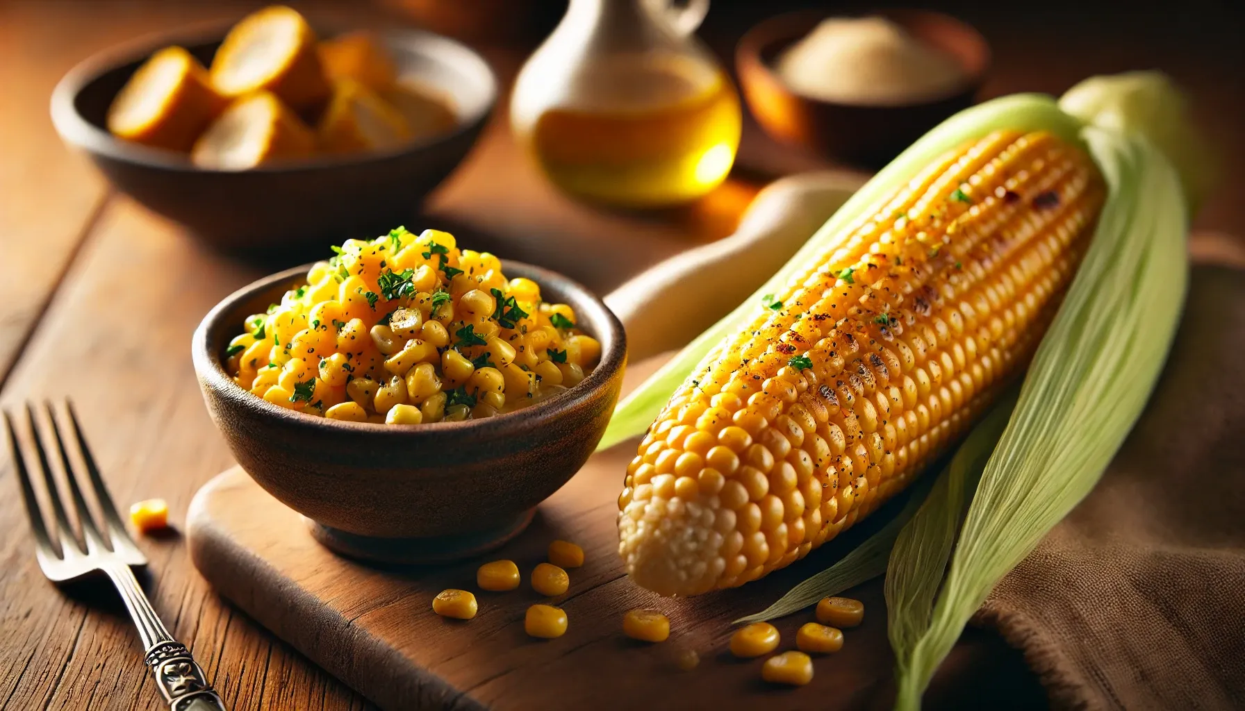 Corn (cob, loose)