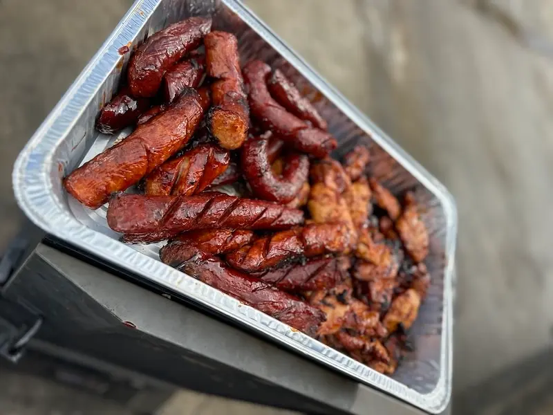 Sausage Dinner Plate