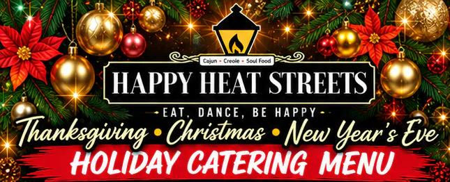 Holiday Catering Menu