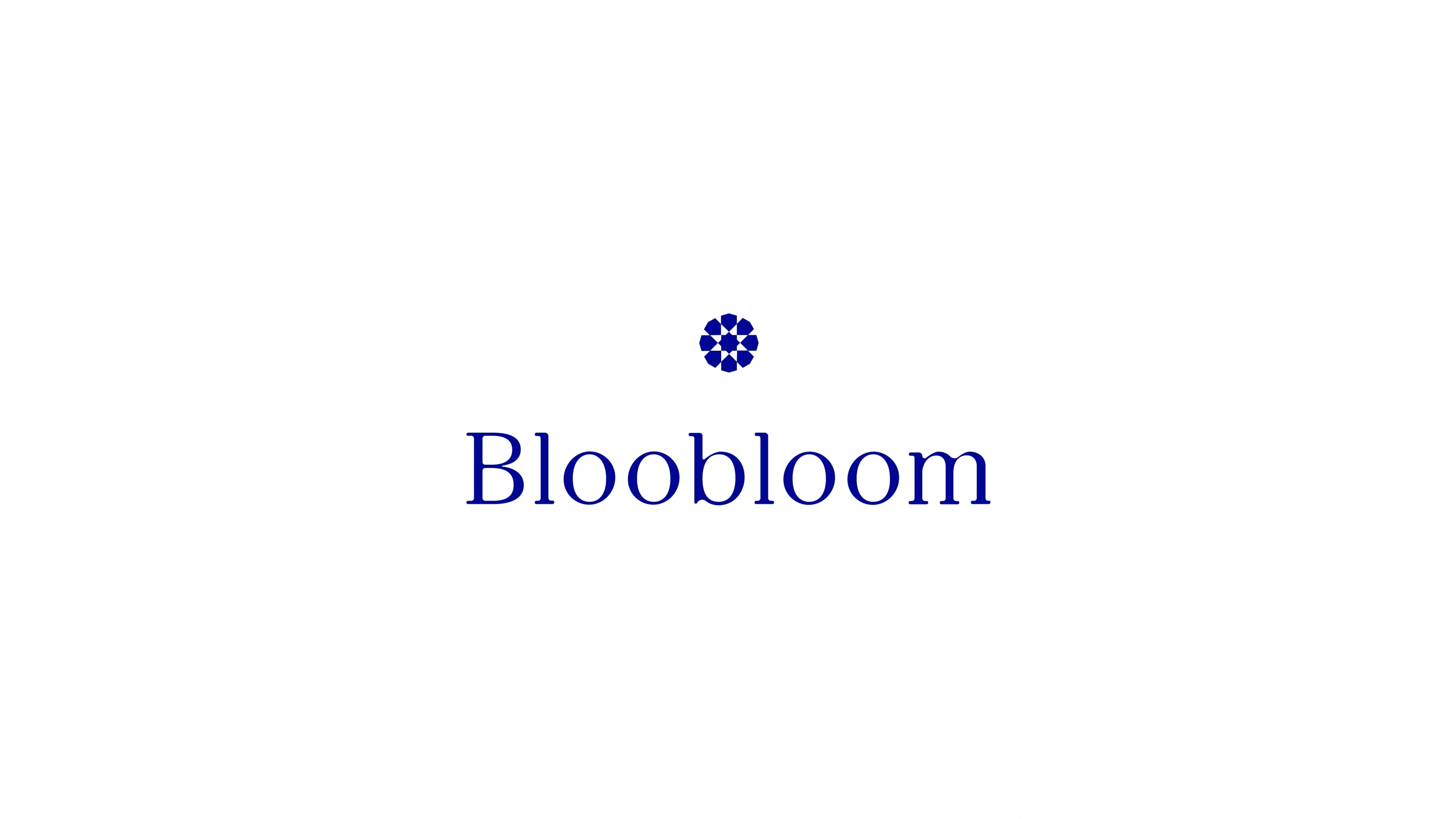 Bloobloom logo by Bodkin Studio