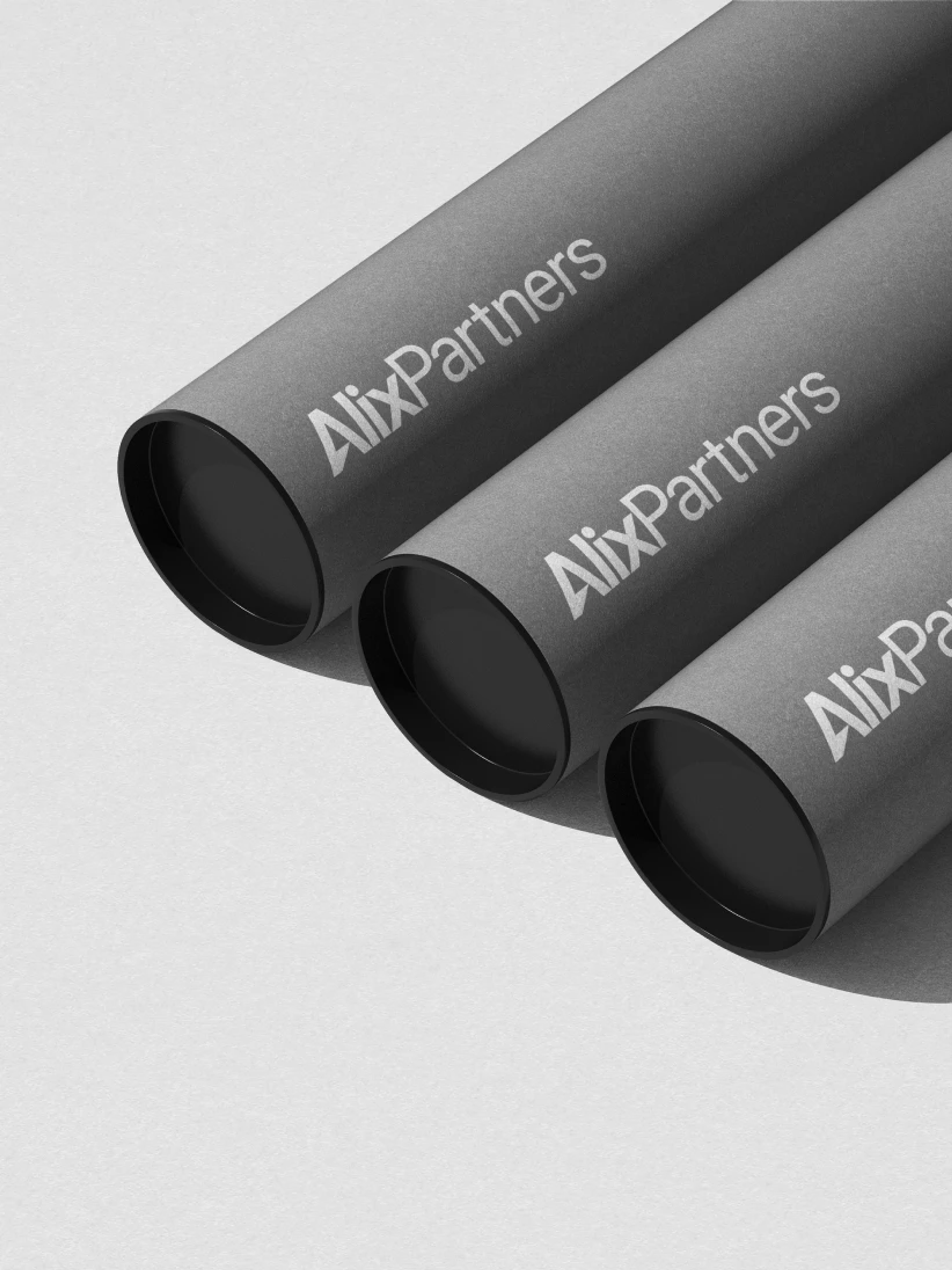 AlixPartners poster tubes