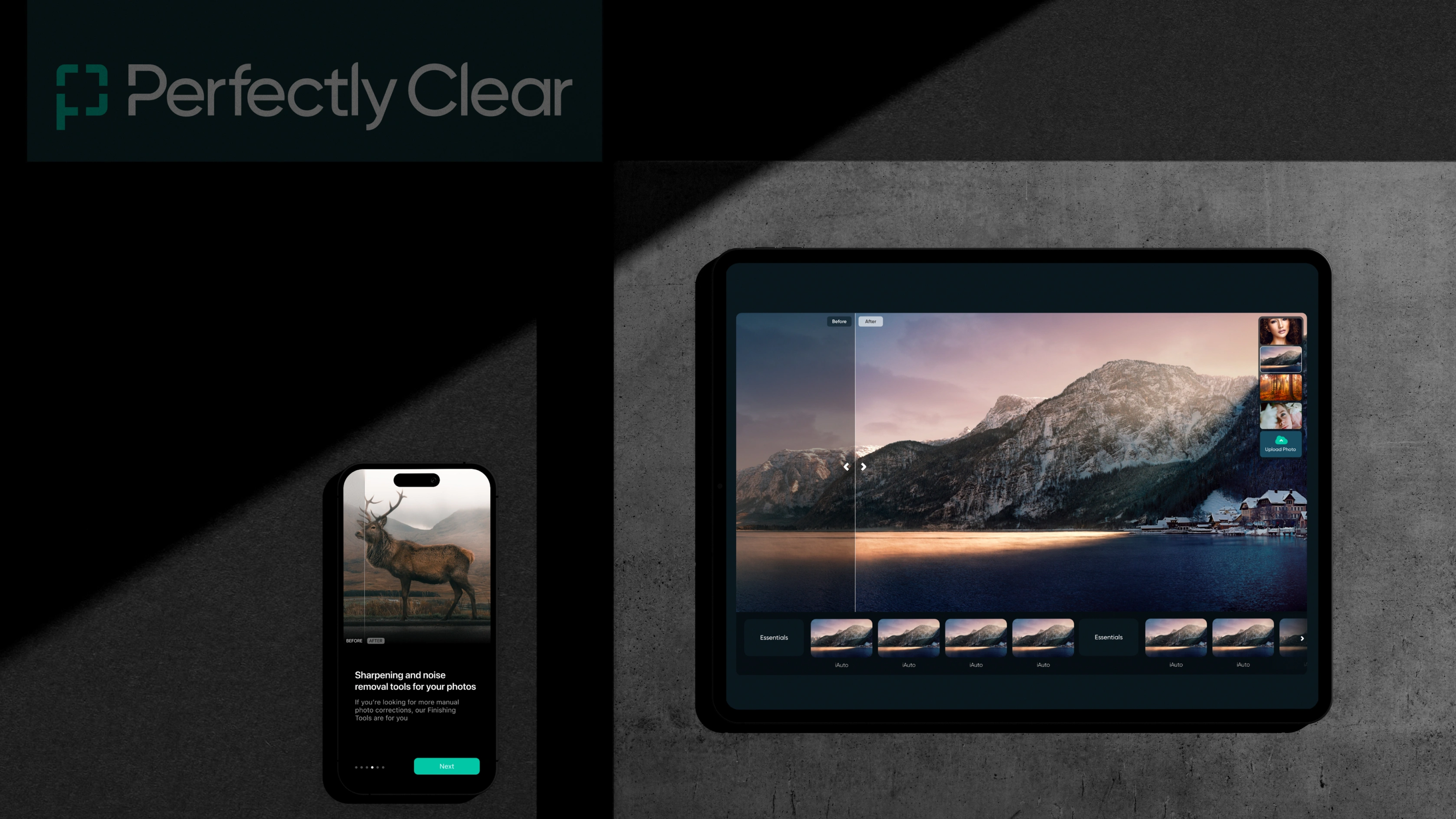 Perfectly Clear UI / UX design for iPhone and iPad