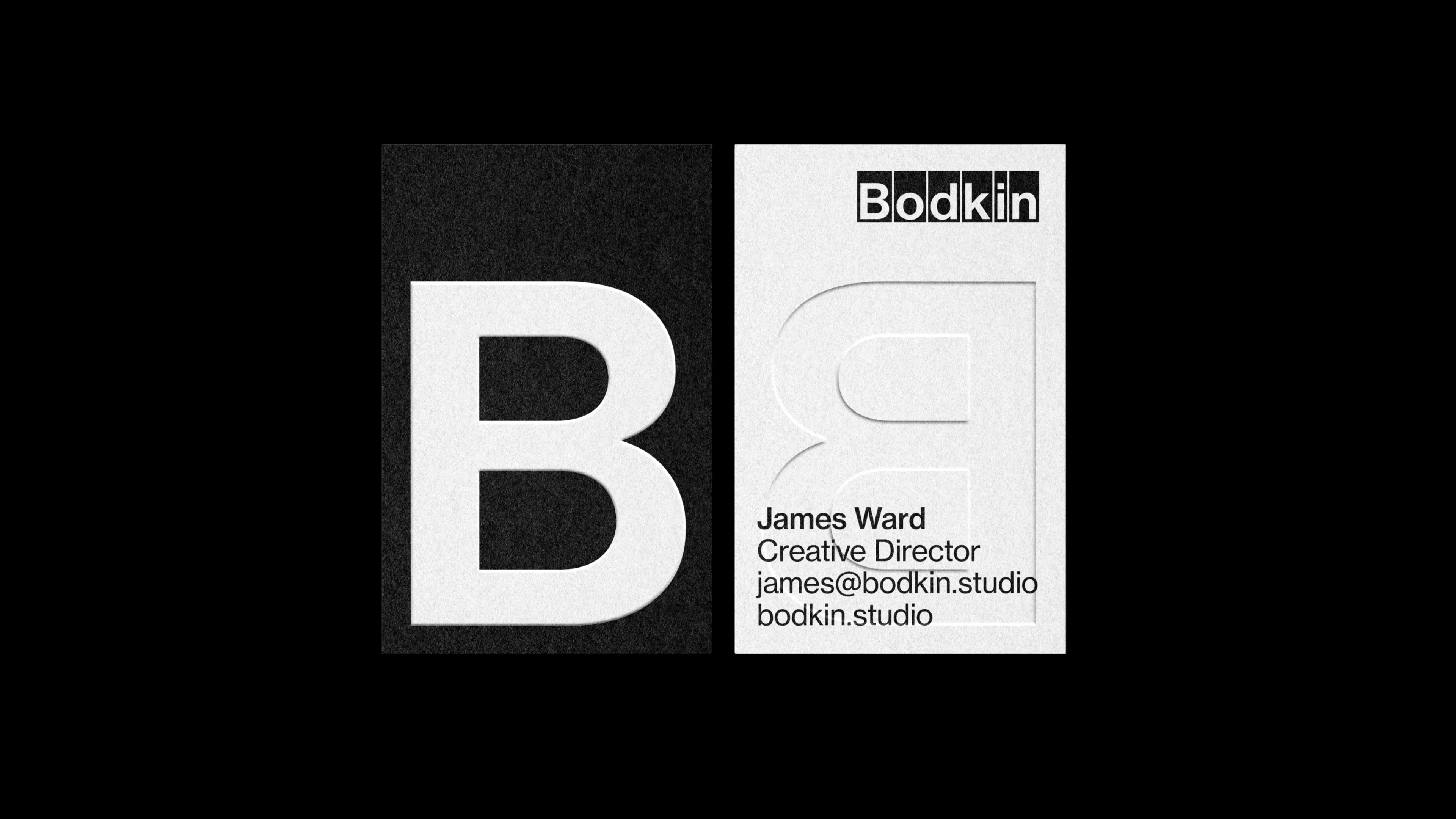 Bodkin business cards