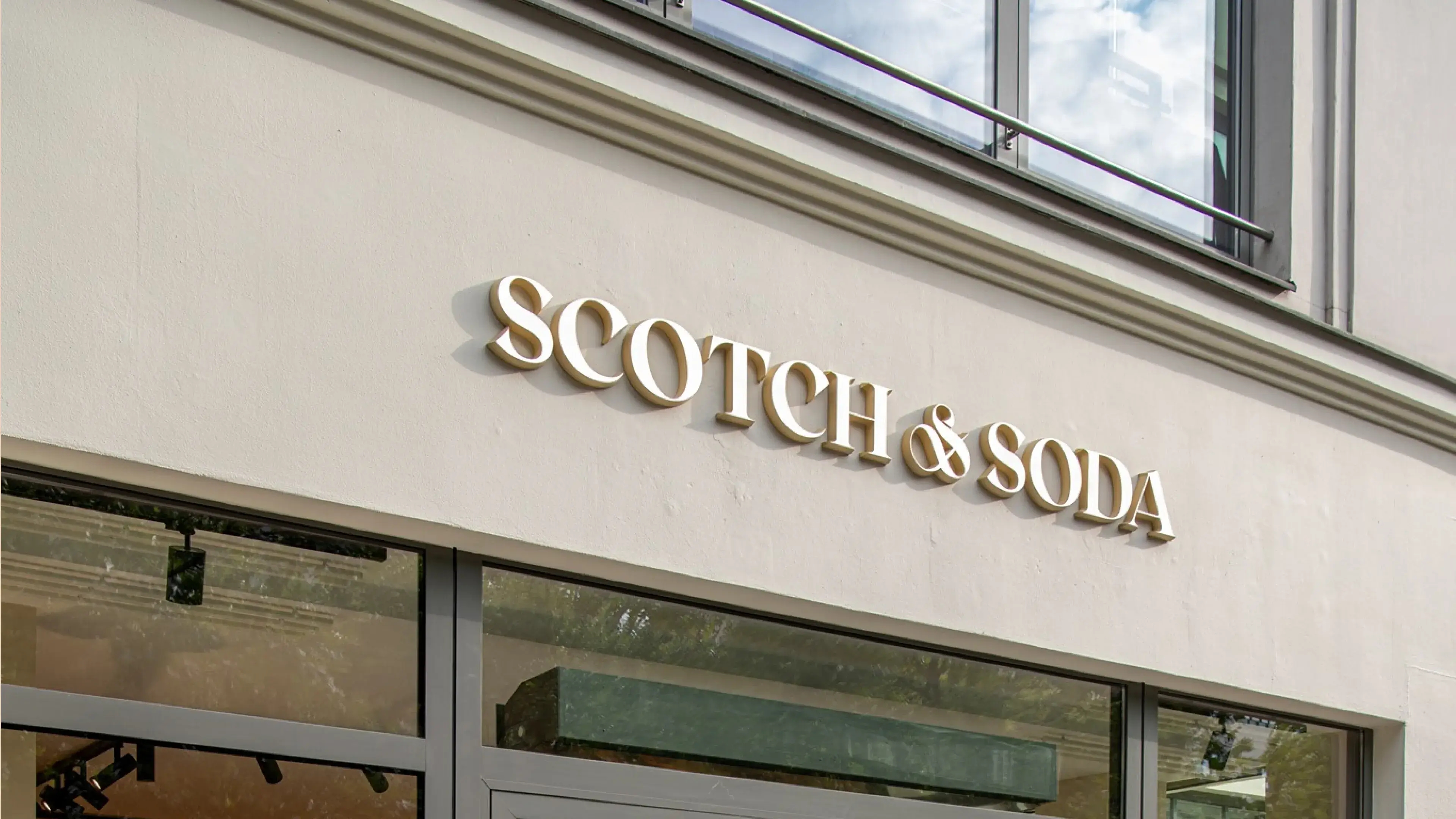 Scotch and Soda store front
