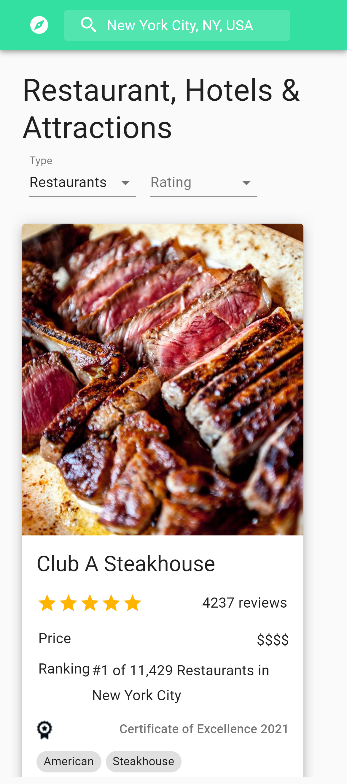 TripAdvisor screenshot 2