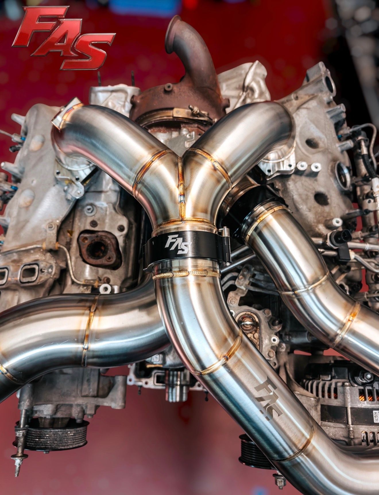 FAS Motorsports 6.7L Powerstroke Intake Piping Kit Performance Upgrades FAS Motorsports detail image 2 | FAS Motorsports
