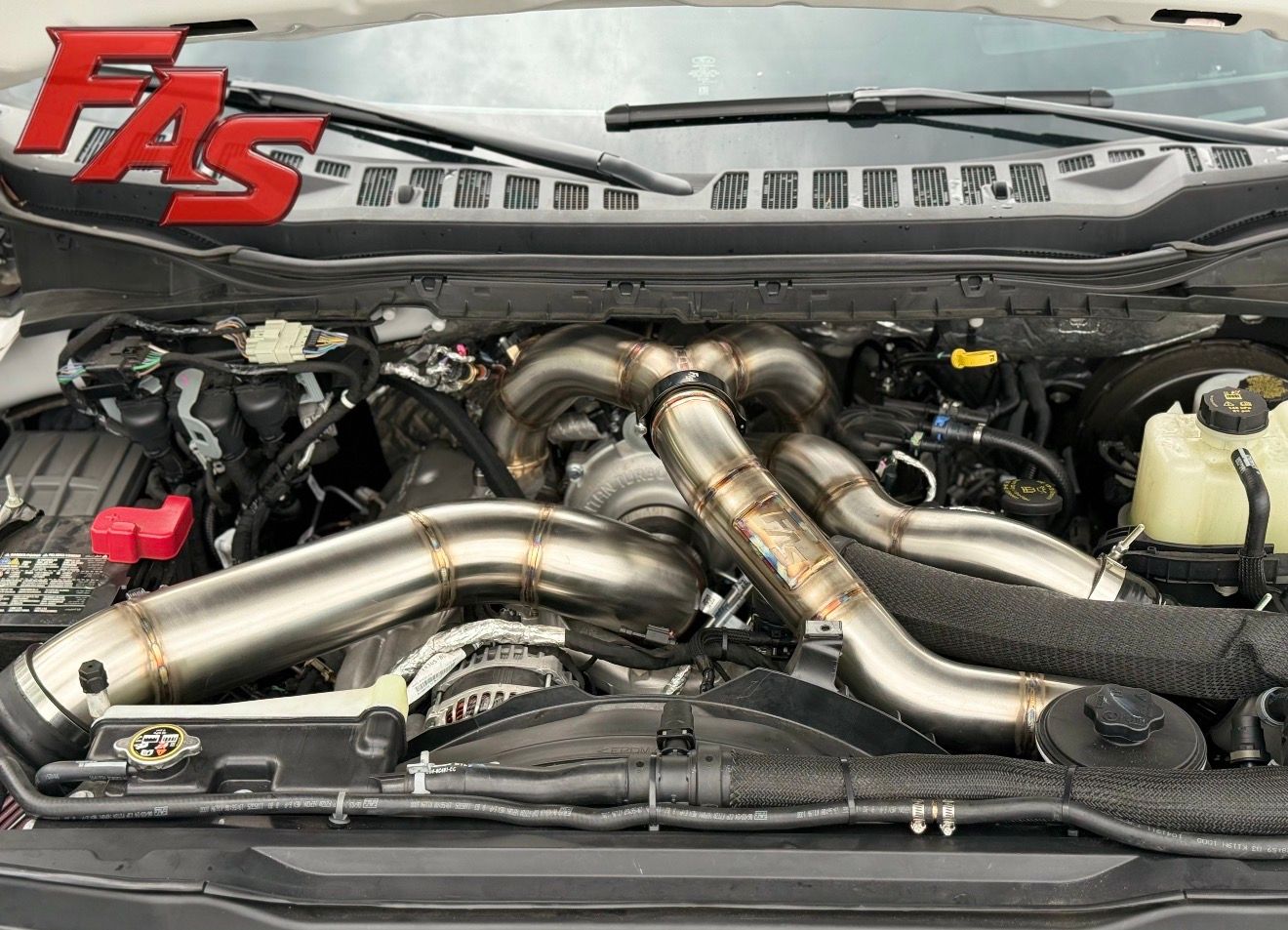 FAS Motorsports 6.7L Powerstroke Intake Piping Kit Performance Upgrades FAS Motorsports main product image | FAS Motorsports