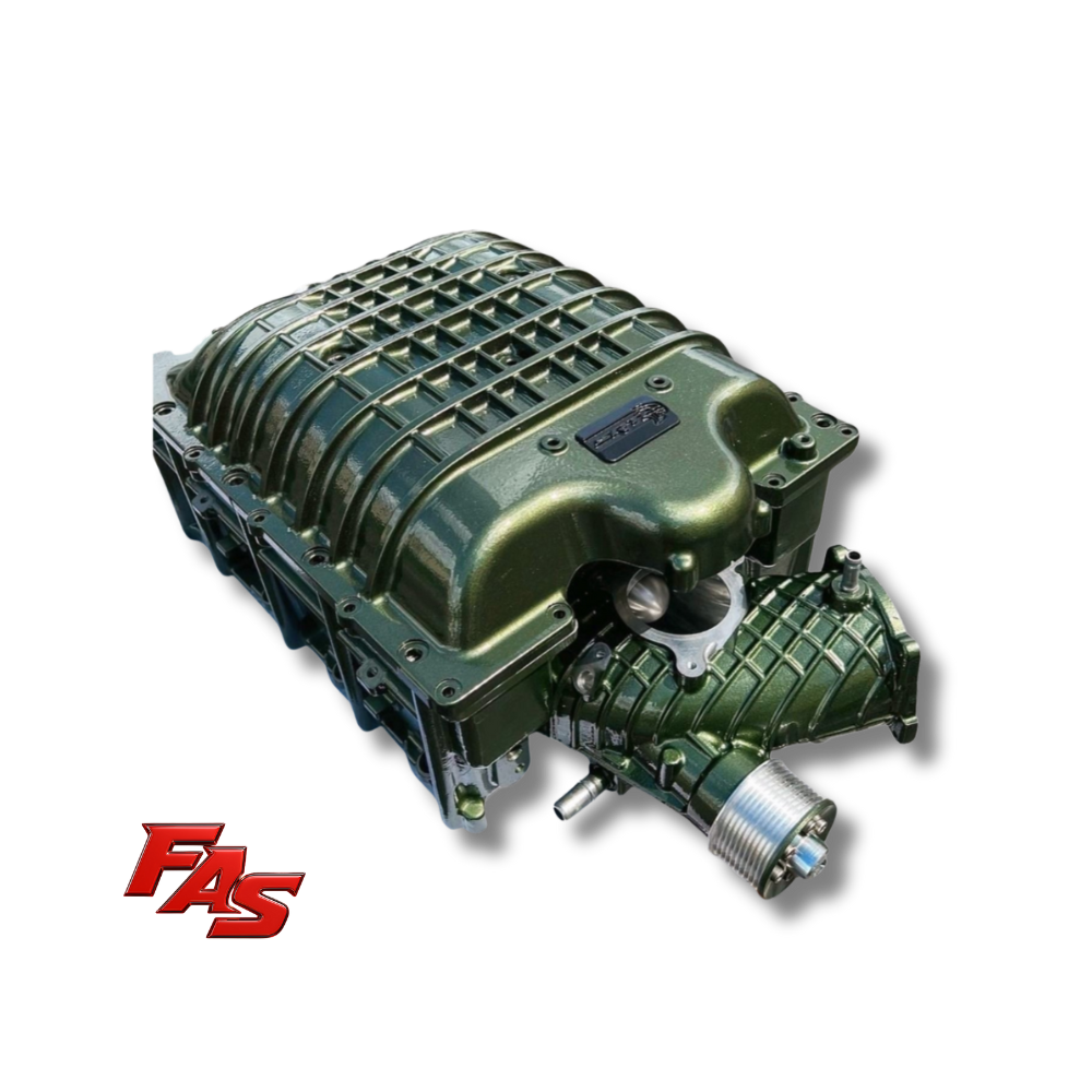 FAS Custom Full Supercharger Painting | High Temp Ceramic Coating