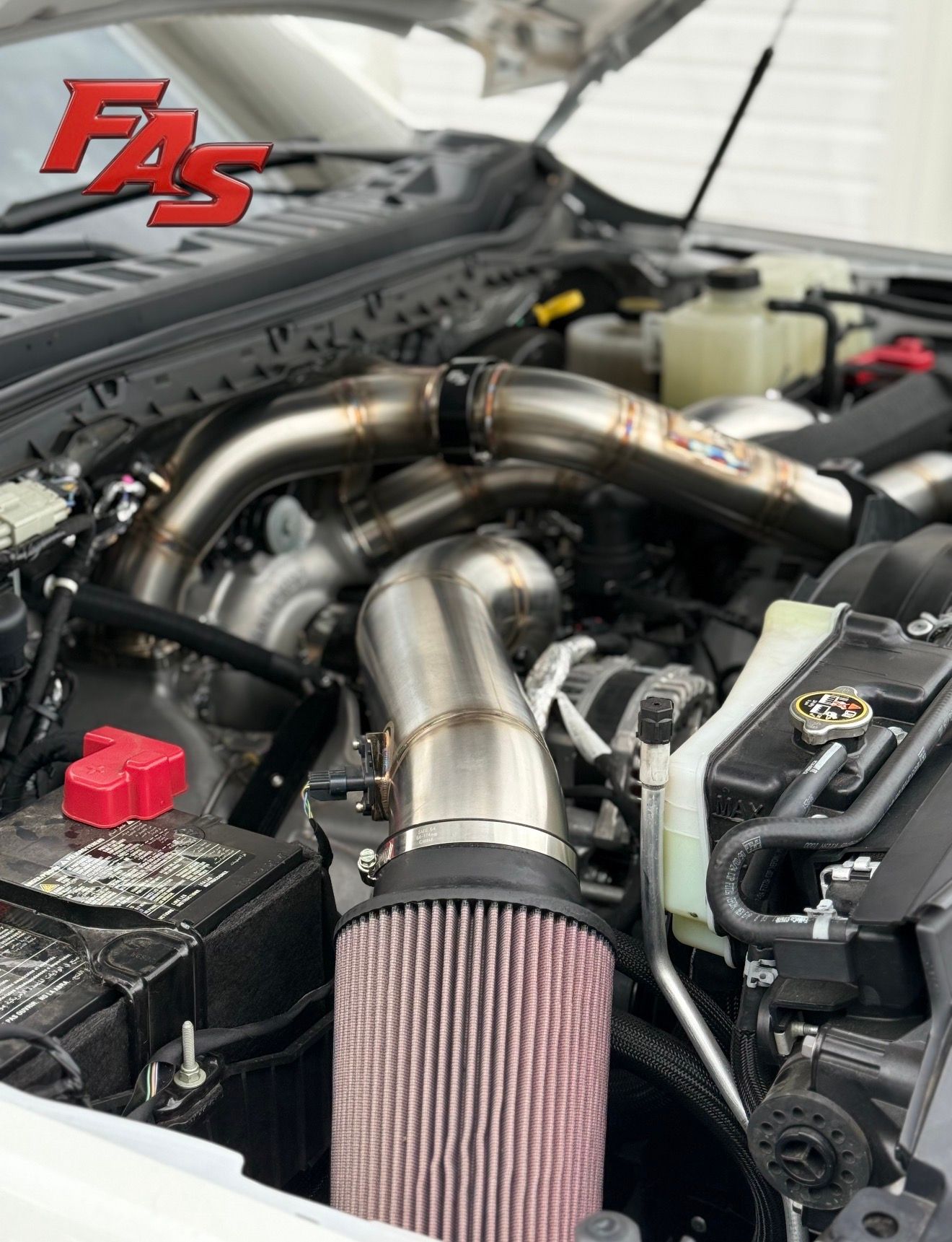 FAS Motorsports 6.7L Powerstroke Intake Piping Kit Performance Upgrades FAS Motorsports detail image 2 | FAS Motorsports