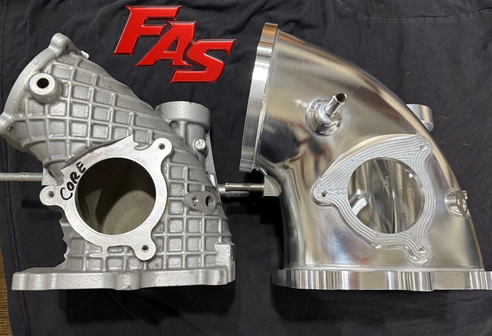 2.4L 130mm Billet Snout & Throttle