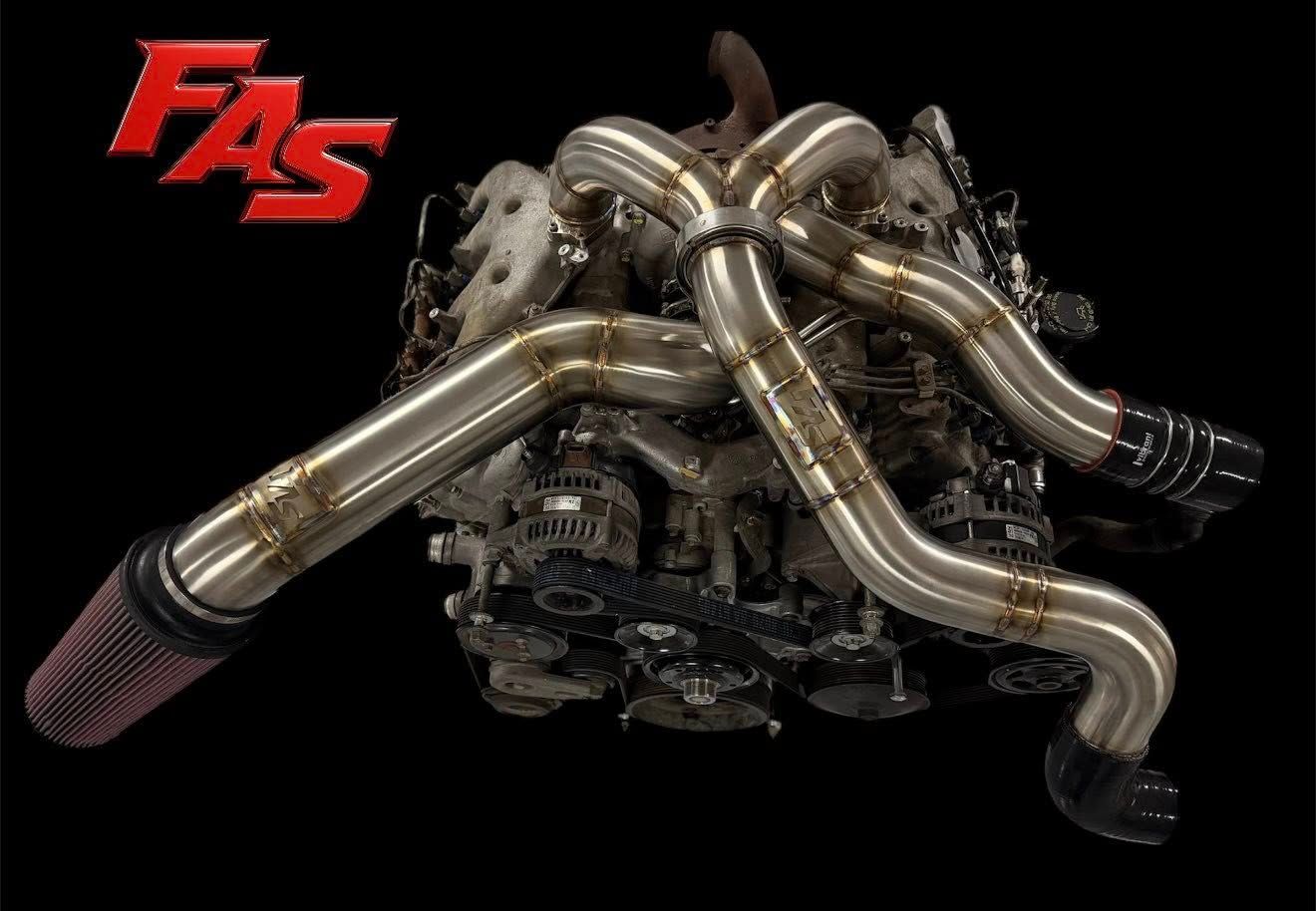 6.7L Powerstroke Piping Kit Performance Upgrades FAS Motorsports main product image | FAS Motorsports
