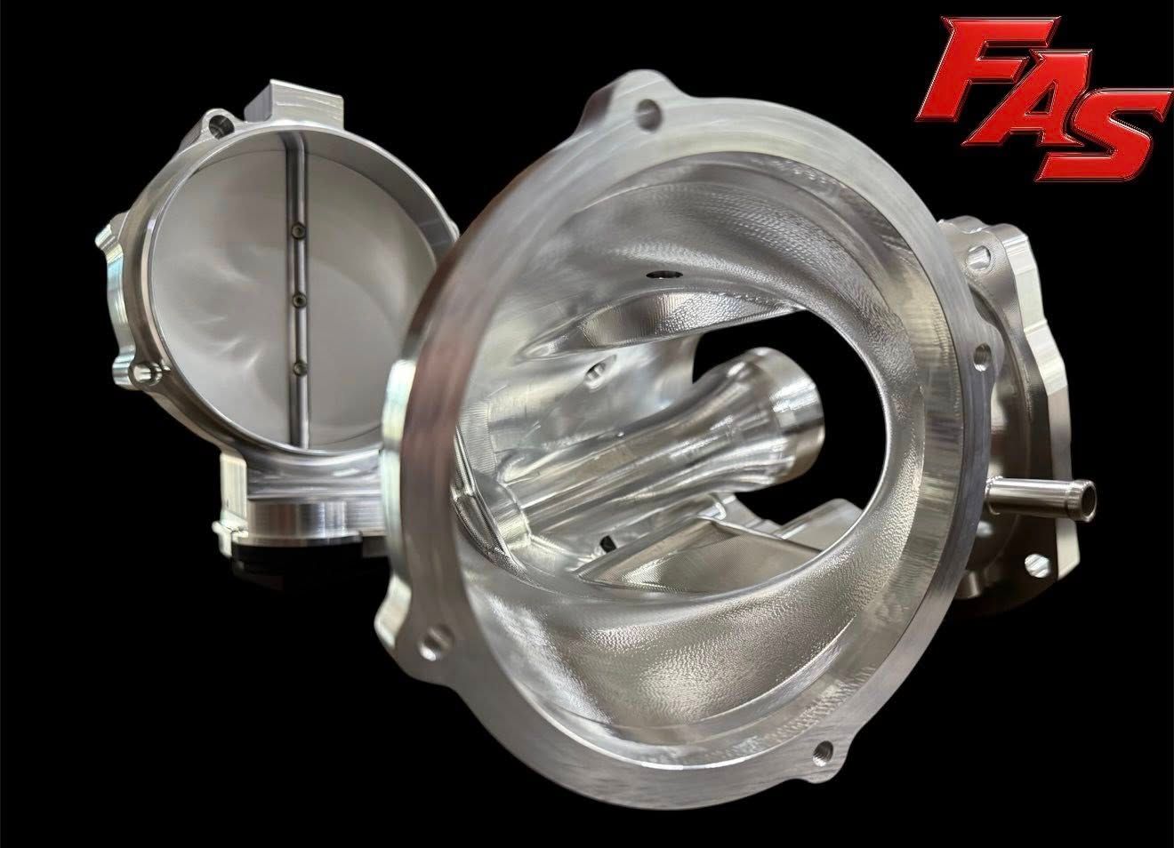 2.4L Billet 130mm Supercharger Snout & 130mm Throttle Body Billet Parts FAS Motorsports detail image 5 | FAS Motorsports